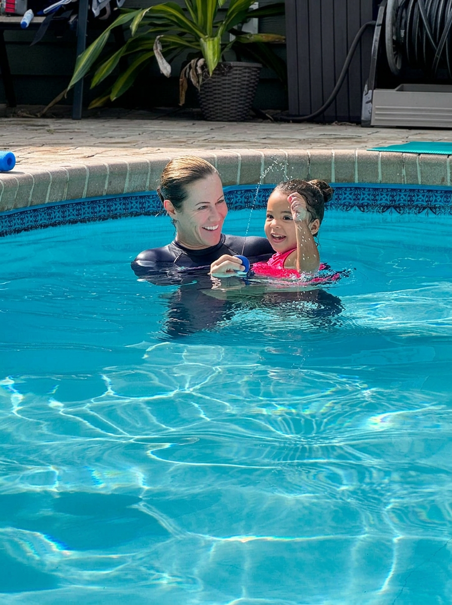 Jen, swim instructor